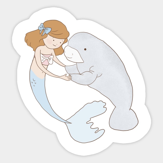 Mermaid Dance Sticker by littlemoondance